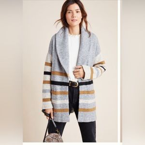 Anthropologie NWOT Striped Cardigan - Size small